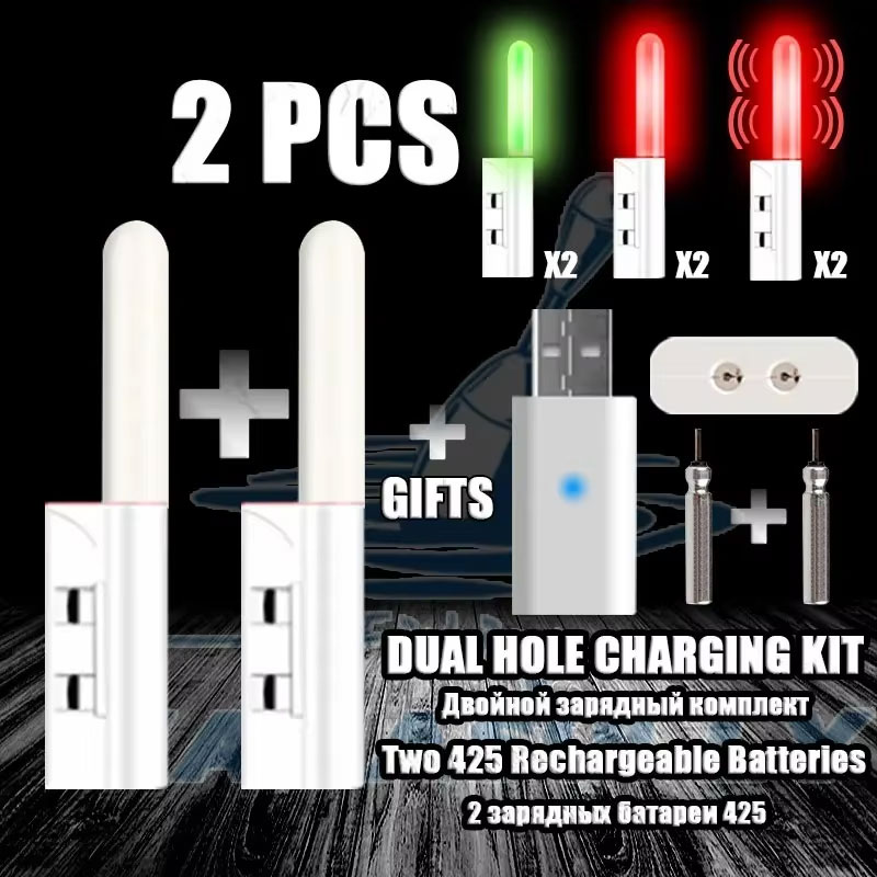 Bite Alarm - 2 adet LED Gece Lambası Elektronik