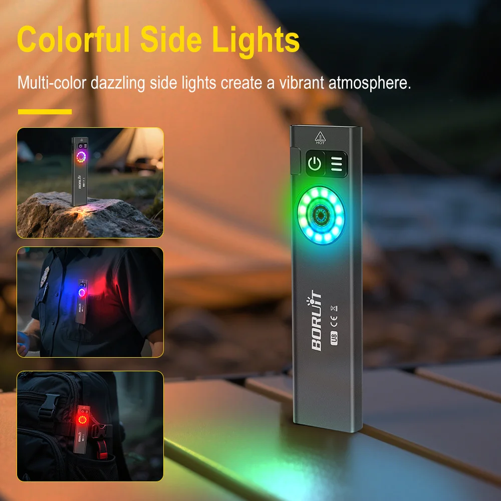 BORUiT U8 650LM EDC LED El Fen - Fishing Light incelemesi ve fiyatı