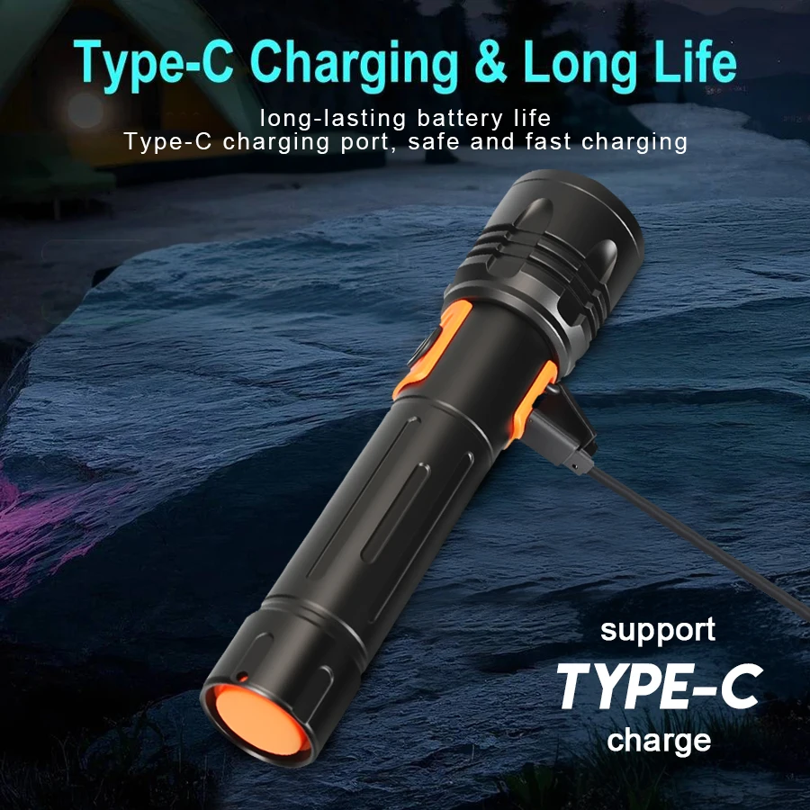 Yüksek Güçlü LED El Feneri USB - Fishing Light incelemesi ve fiyatı