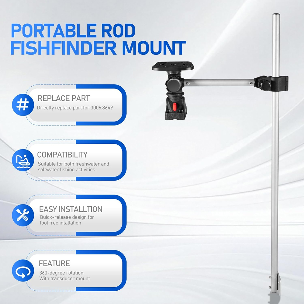 3006.8649 Taşınabilir Çubuk Ba - Fish Finder Mount incelemesi ve fiyatı