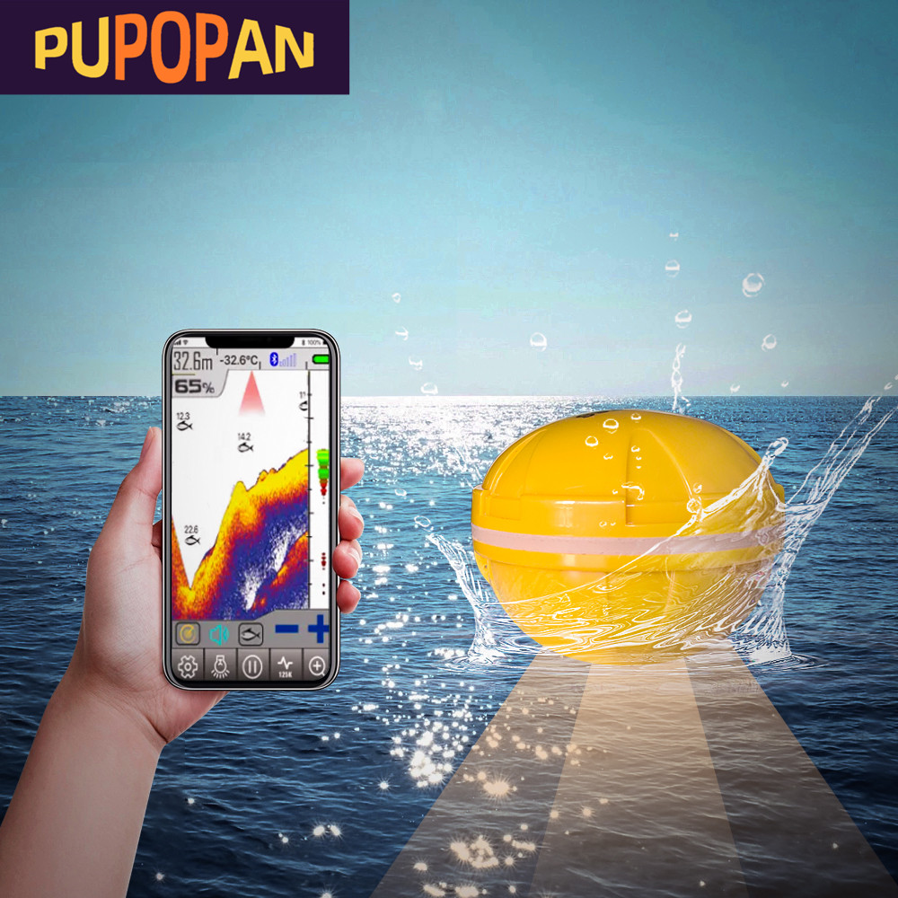 PUPOPAN 100 M Yepyeni Akıllı T - Fishing Depth Finder incelemesi ve fiyatı