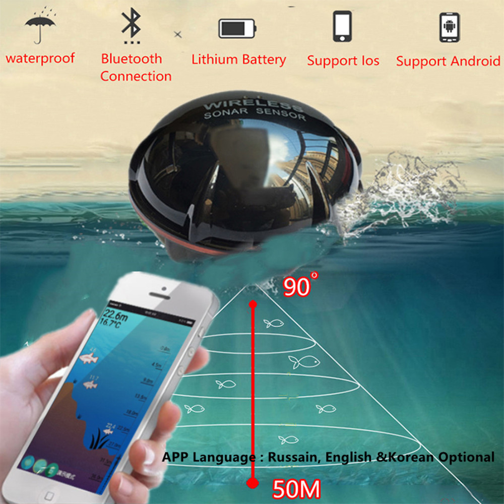 PUPOPAN 100 M Yepyeni Akıllı T - Fishing Depth Finder incelemesi ve fiyatı