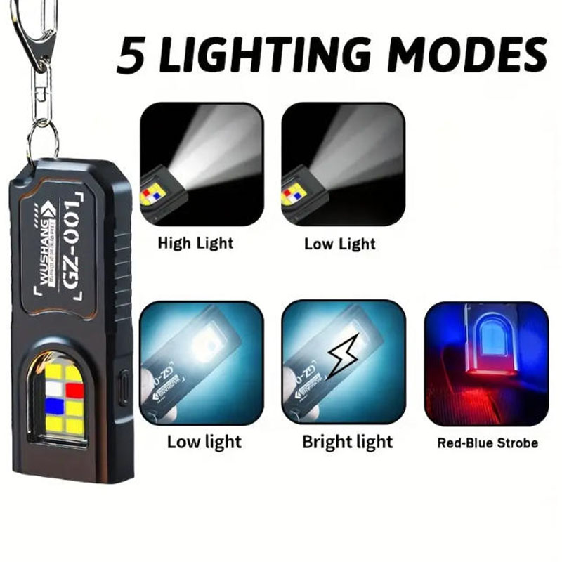 Çok fonksiyonlu Anahtarlık El  - Fishing Light incelemesi ve fiyatı